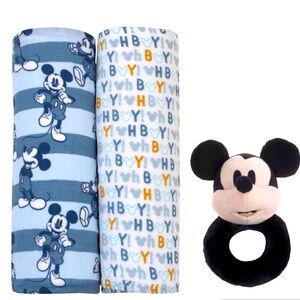 Disney Mickey Mouse Swaddle Set